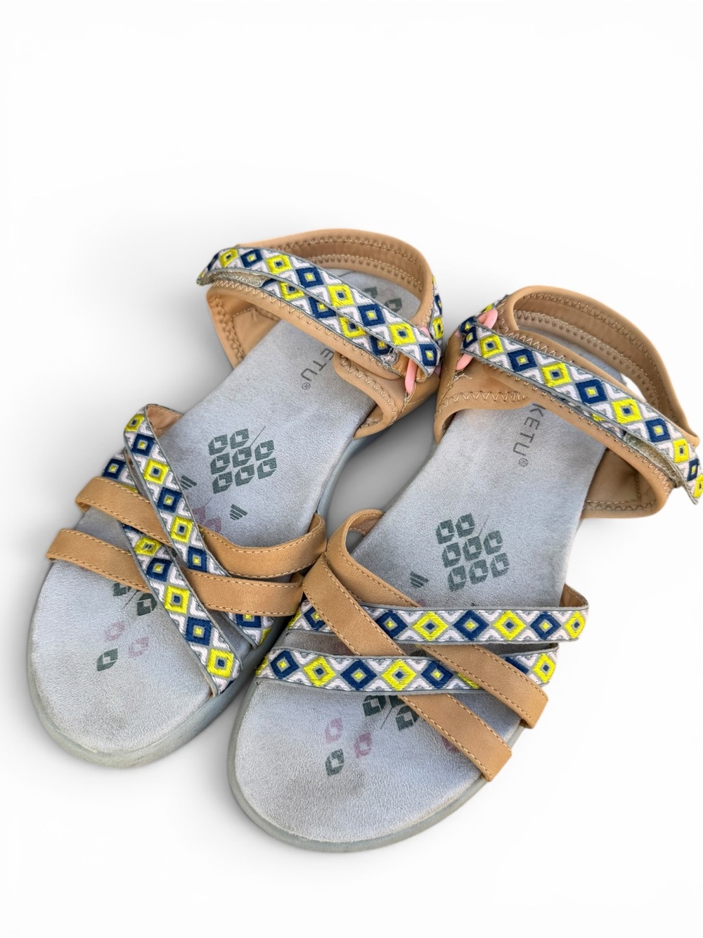 Siketu Boho Comfort Sandals Women’s EU 39 Geometric Strap